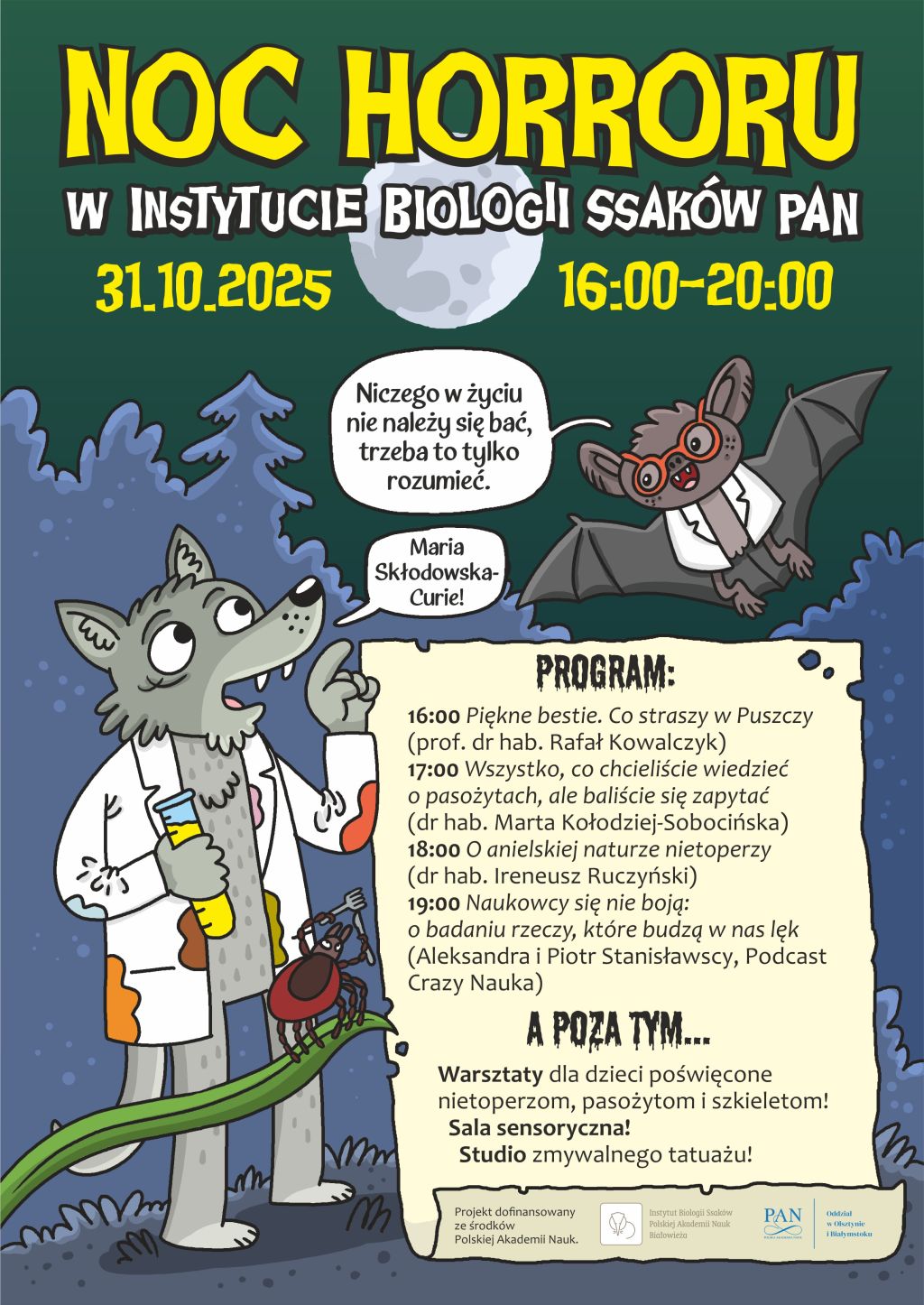 plakat NOC HORRORU