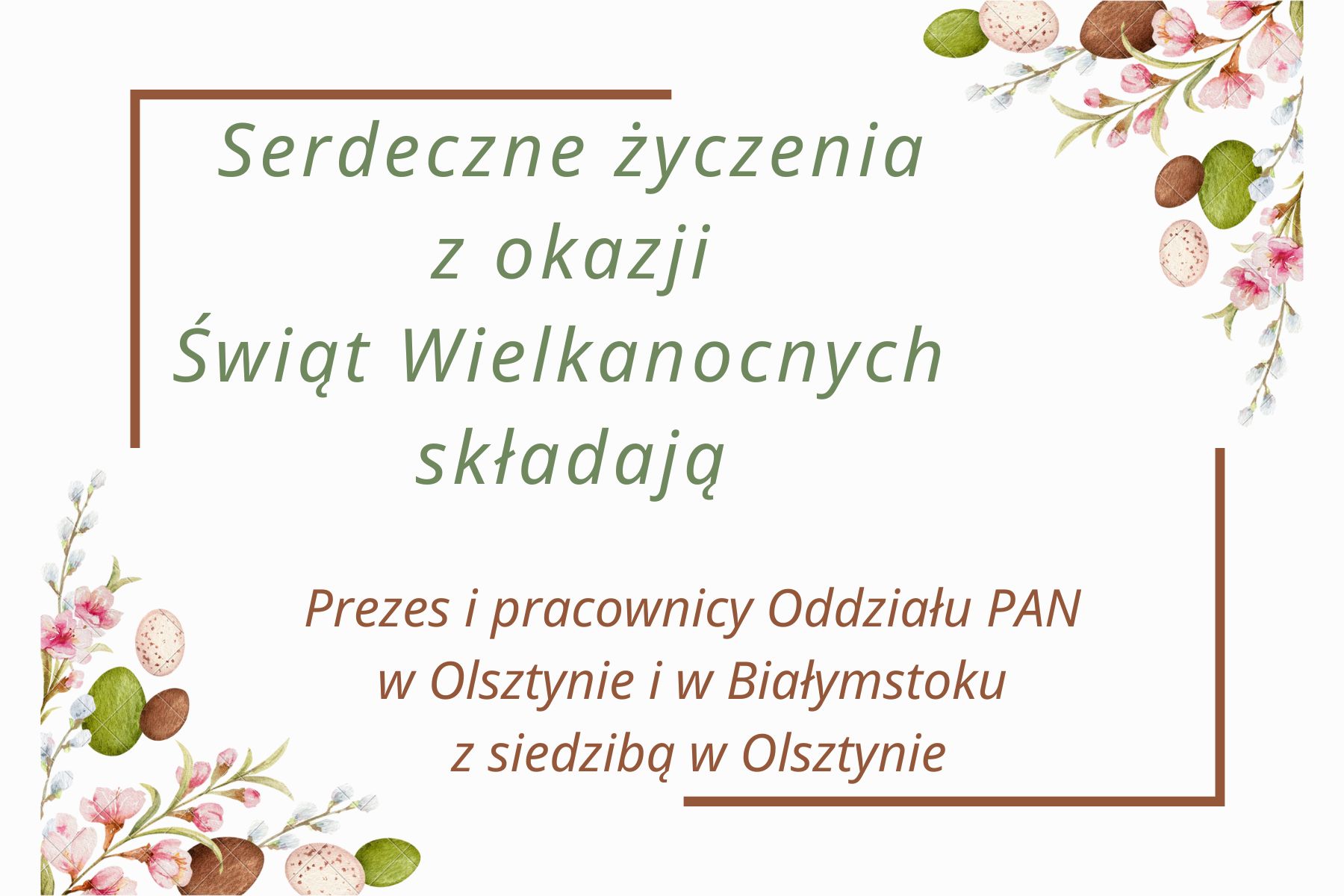 Życzenia Wielkanoc 2023